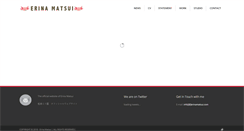 Desktop Screenshot of erinamatsui.com